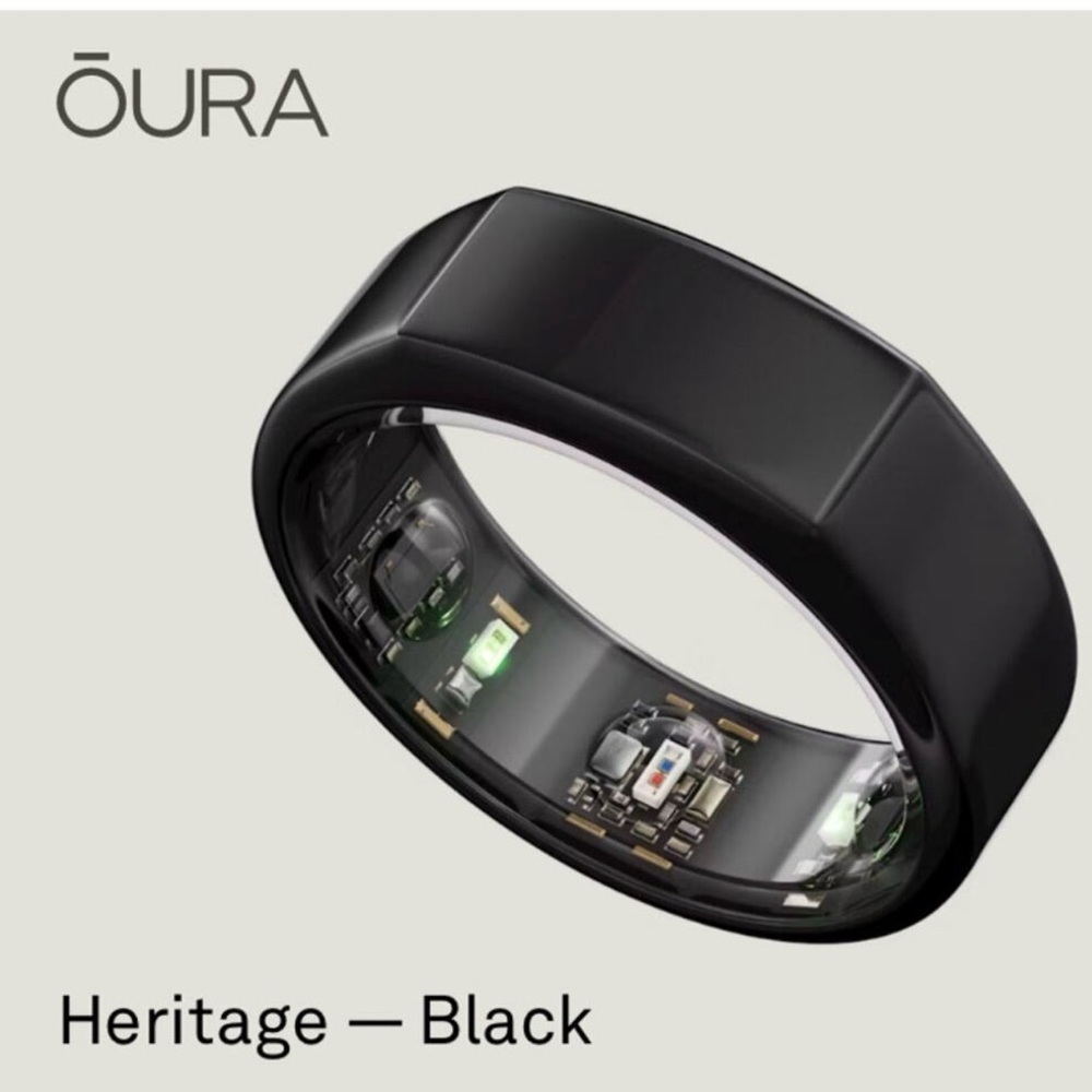Oura ring 3 Heritage size 8.  Great condition